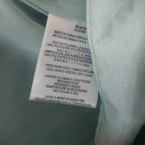 BCBG Generation Grecian One Shoulder Blue Dress - Picture 6 of 8